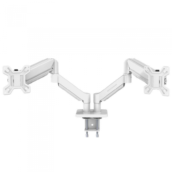 Soporte de Mesa para 2 Monitores Mars Gaming MARM-PRO2/ Giratorio/ Inclinable/ Rotatorio/ hasta 10kg