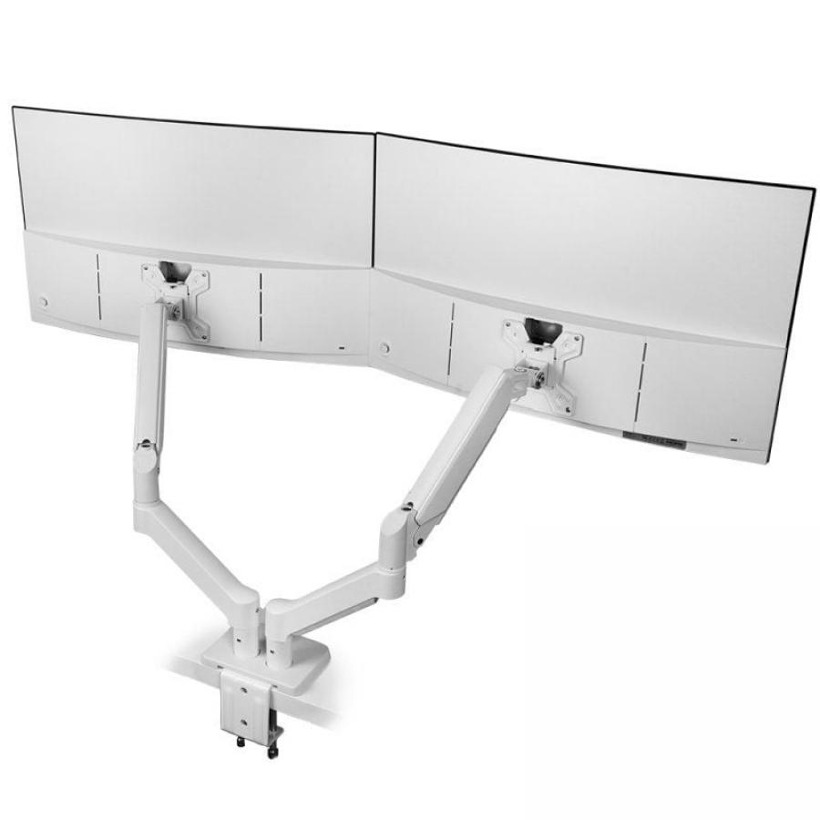 Soporte de Mesa para 2 Monitores Mars Gaming MARM-PRO2/ Giratorio/ Inclinable/ Rotatorio/ hasta 10kg