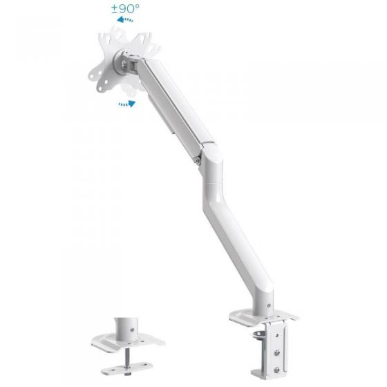 Soporte de Mesa para Monitor TooQ DB4032TNR-W/ Giratorio/ Inclinable/ hasta 9kg