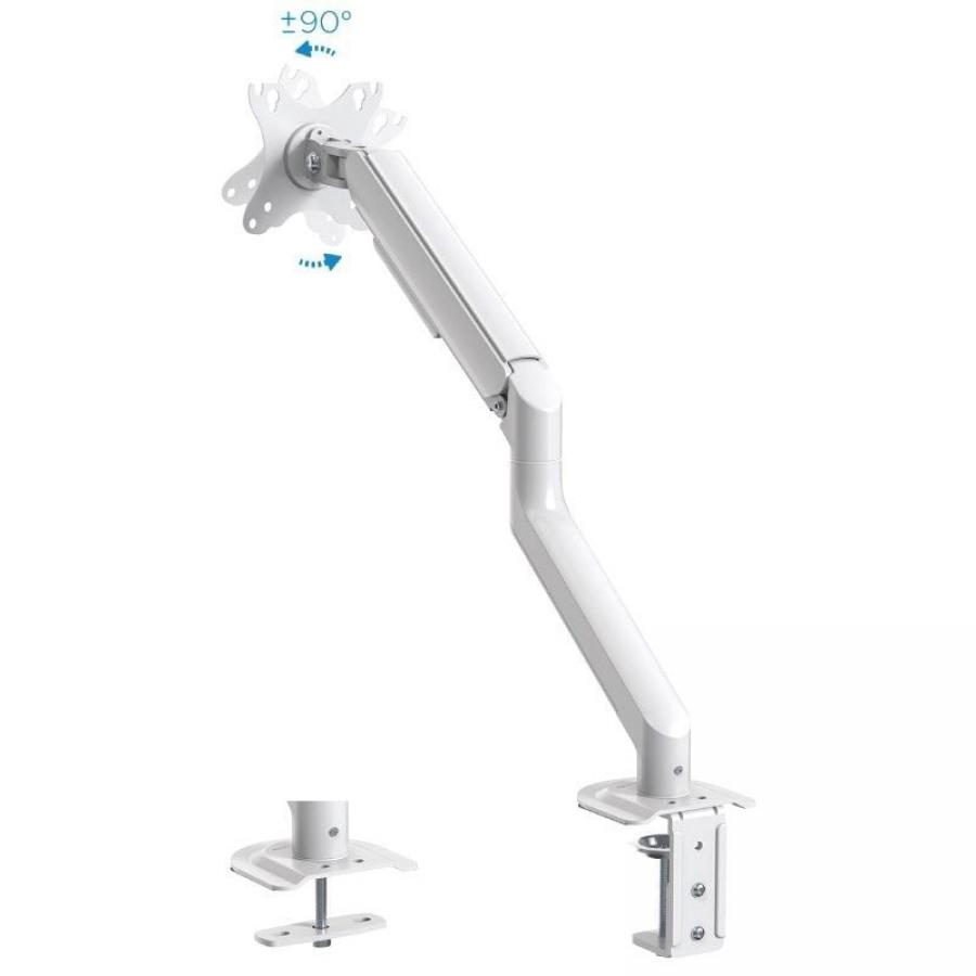 Soporte de Mesa para Monitor TooQ DB4032TNR-W/ Giratorio/ Inclinable/ hasta 9kg