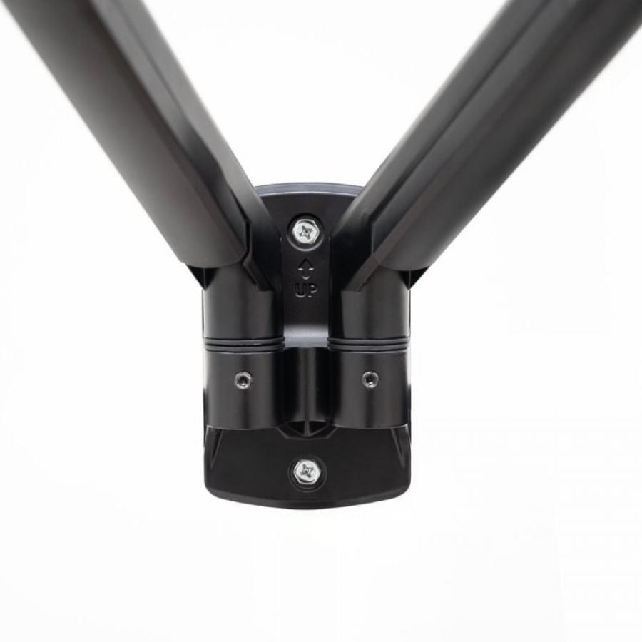 Soporte de Pared para 2 Monitores TooQ LP1434TNR-B/ Giratorio/ Inclinable/ Rotatorio/ hasta 10kg