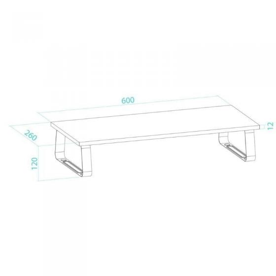 Soporte para Monitor TooQ TQMR111/ hasta 20kg