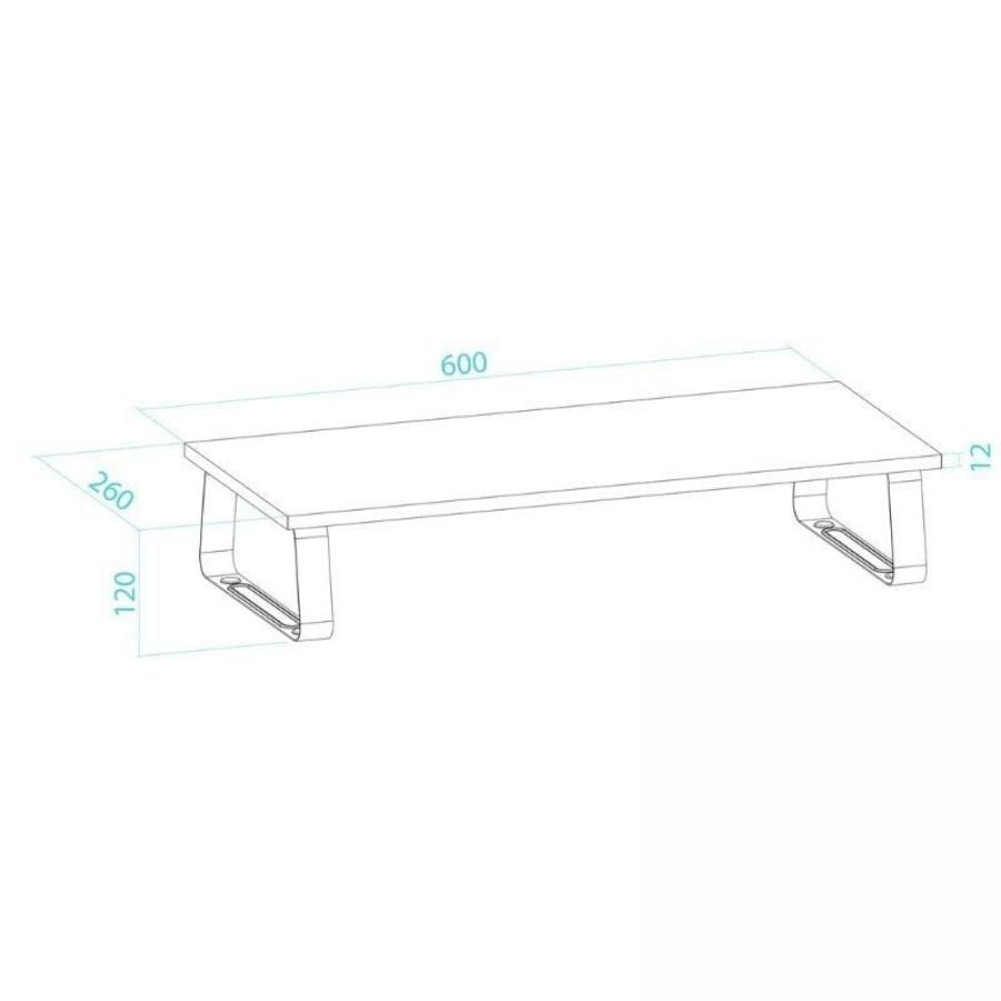 Soporte para Monitor TooQ TQMR111/ hasta 20kg