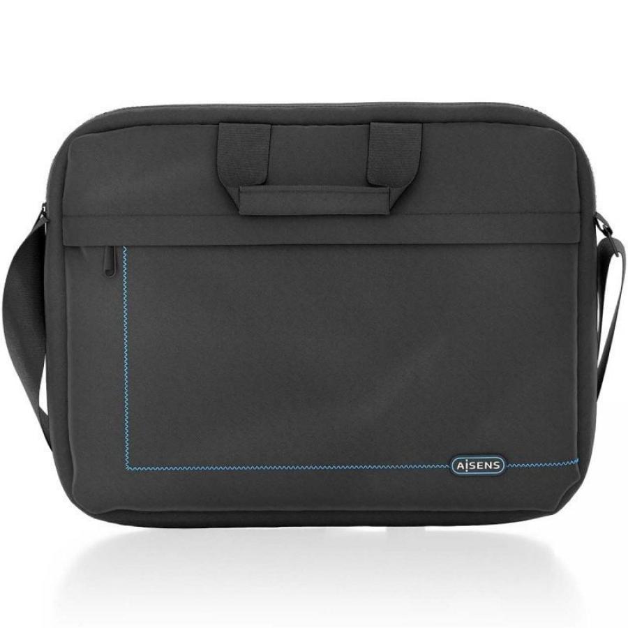 Maletín Aisens ASBG-BC022-BK para Portátiles hasta 15.6'/ Negro
