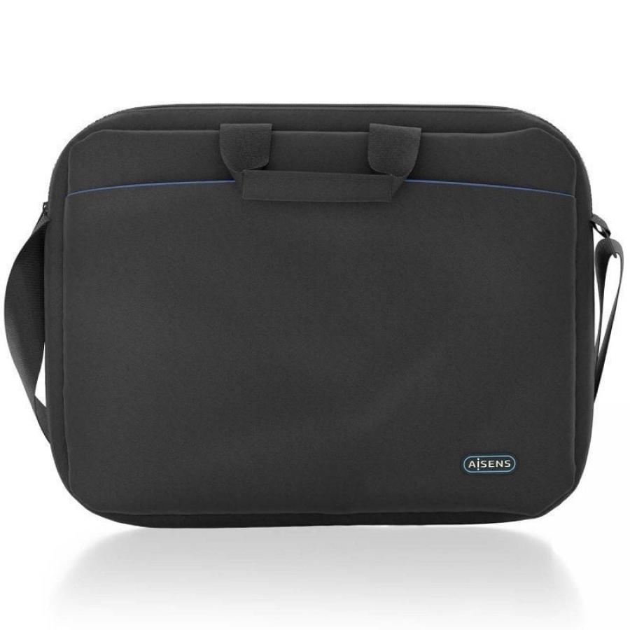 Maletín Aisens ASBG-BC024-BK para Portátiles hasta 15.6'/ Negro