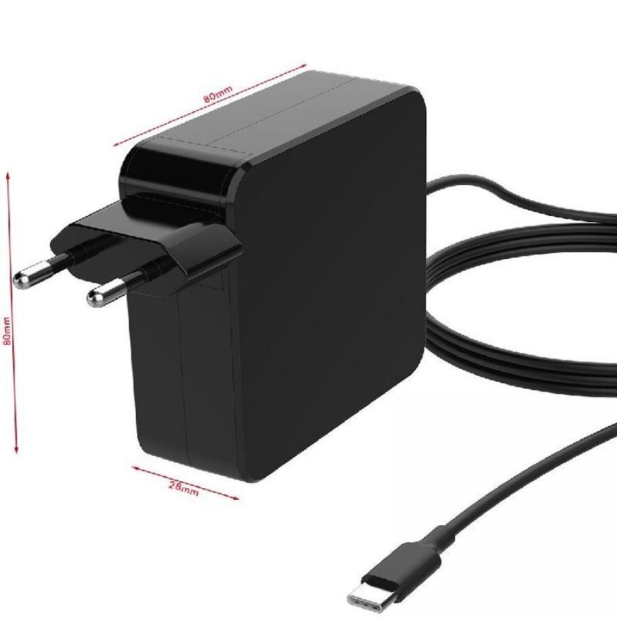 Cargador de Portátil Universal Leotec Notebook 90W Type-C/ 1x USB Tipo-C/ 4.5A