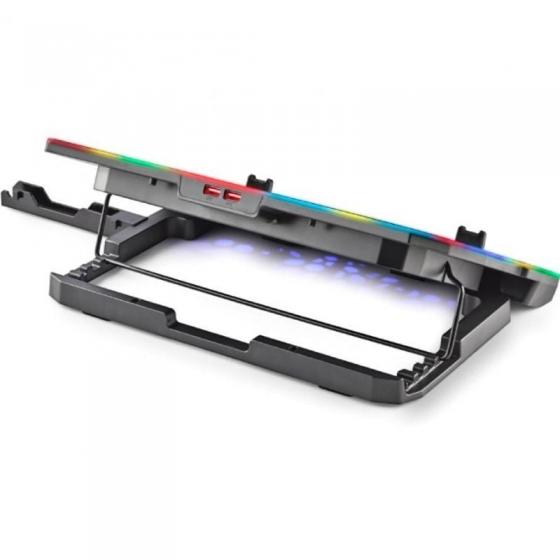 Soporte Refrigerante NGS Hero Stand para Portátiles hasta 15.6'/ Iluminación LED