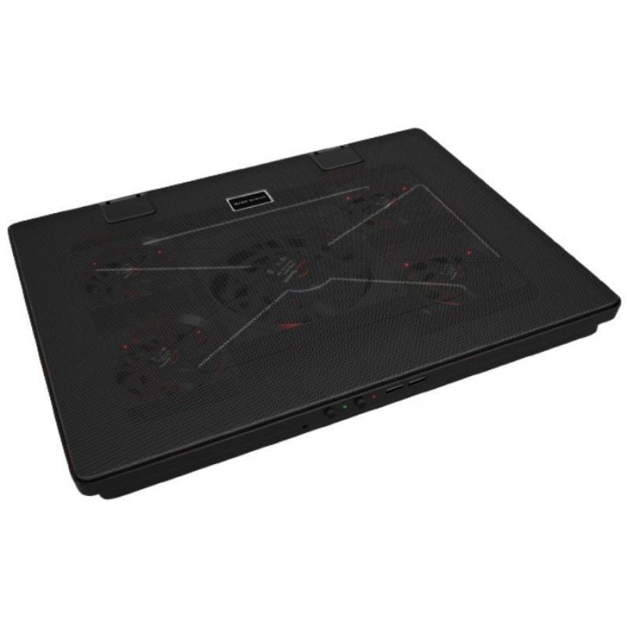 Soporte Refrigerante Mars Gaming MNBC2 para Portátiles hasta 17.3'/ Iluminación LED