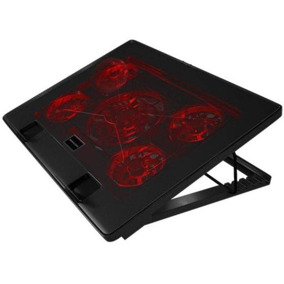 Soporte Refrigerante Mars Gaming MNBC2 para Portátiles hasta 17.3'/ Iluminación LED