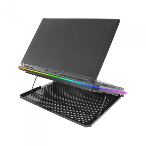 Soporte Refrigerante Mars Gaming MNBC13 para Portátiles hasta 17'/ Iluminación LED