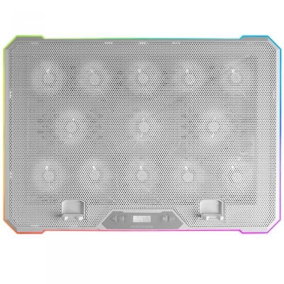 Soporte Refrigerante Mars Gaming MNBC13 para Portátiles hasta 17'/ Iluminación LED