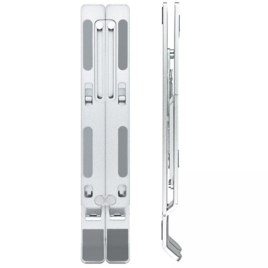 Soporte TooQ TQLRS0035-AL para Portátil/ Tablet hasta 15'/ Plata