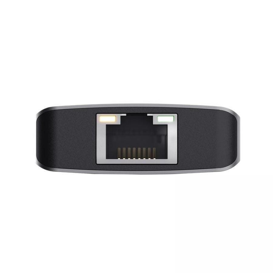 Docking USB Tipo-C Trust Dalyx/ 2xUSB/ 2xUSB Tipo-C/ 1xHDMI 4K/ 1xRJ45/ Gris