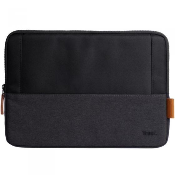 Funda Trust Lisboa para Portátiles hasta 13.3'/ Negra