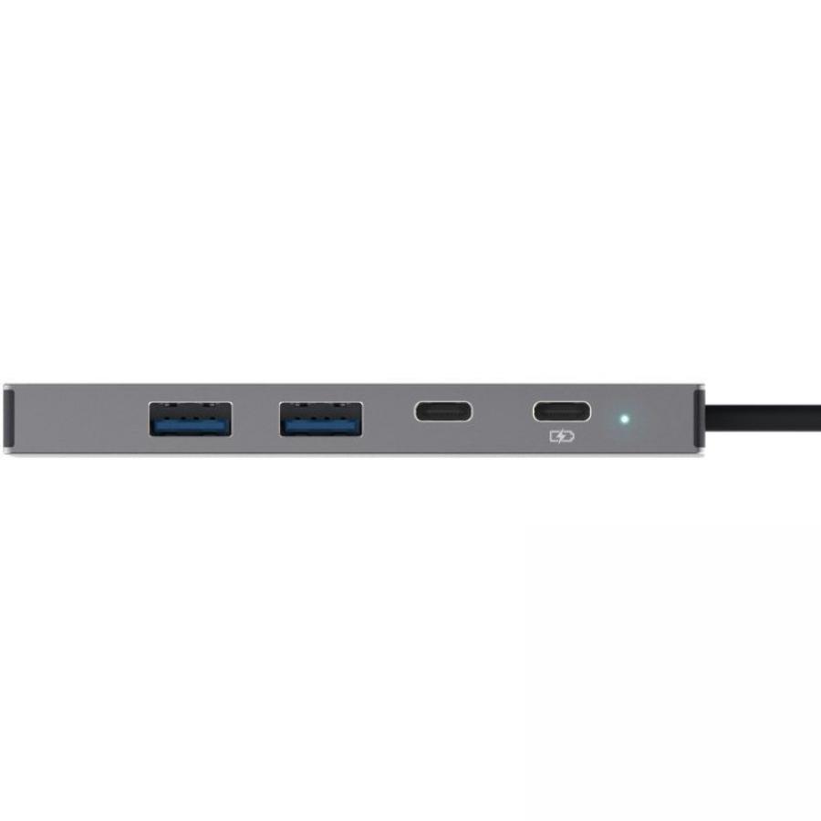 Docking USB Tipo-C Trust Dalyx/ 2xUSB/ 1xHDMI 4K/ 2xUSB Tipo-C/ Gris