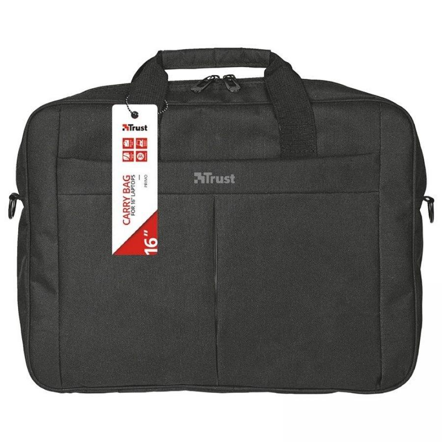 Maletín Trust Primo para Portátiles hasta 16'/ Negro
