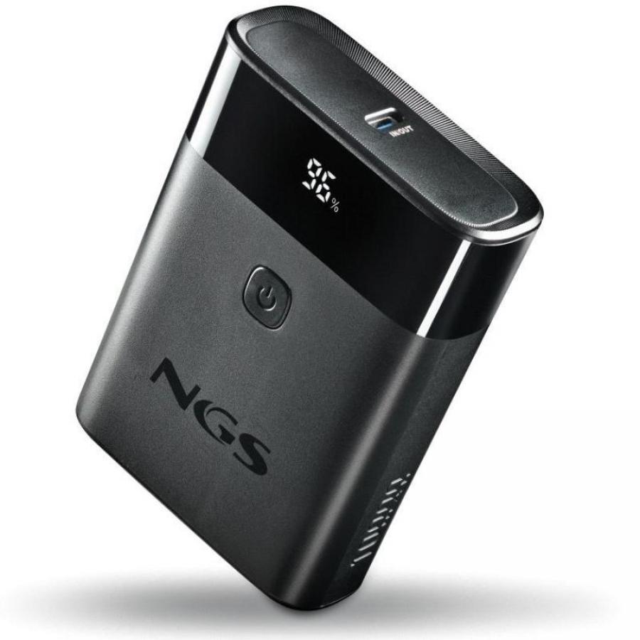 Powerbank 10000mAh NGS TWIX10/ 22.5W/ Negra