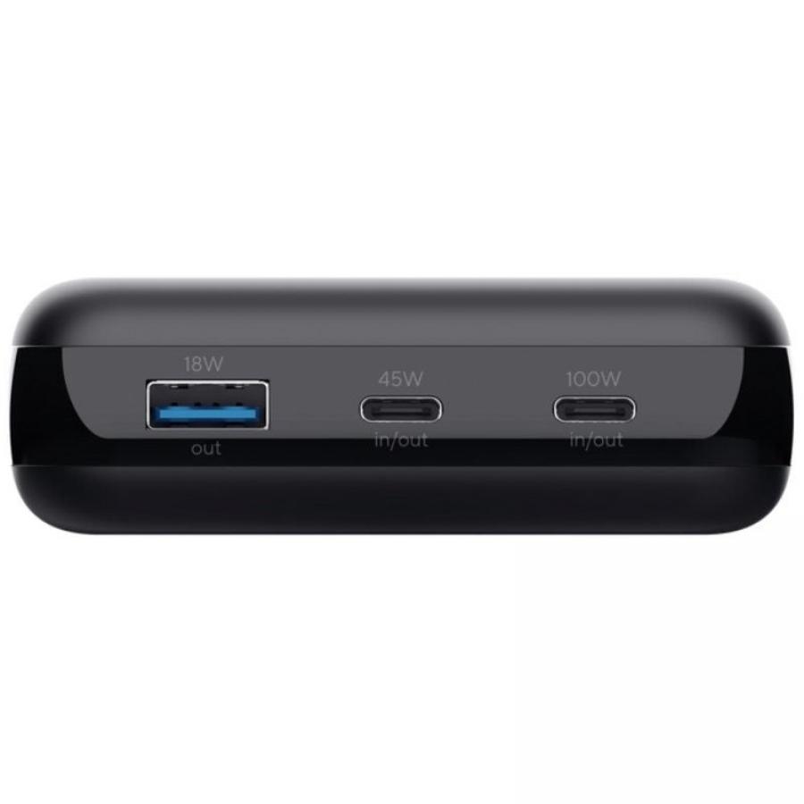 Batería Externa/Powerbank Trust Laro 20000mAh/ 100W/ Compatible con Portátiles