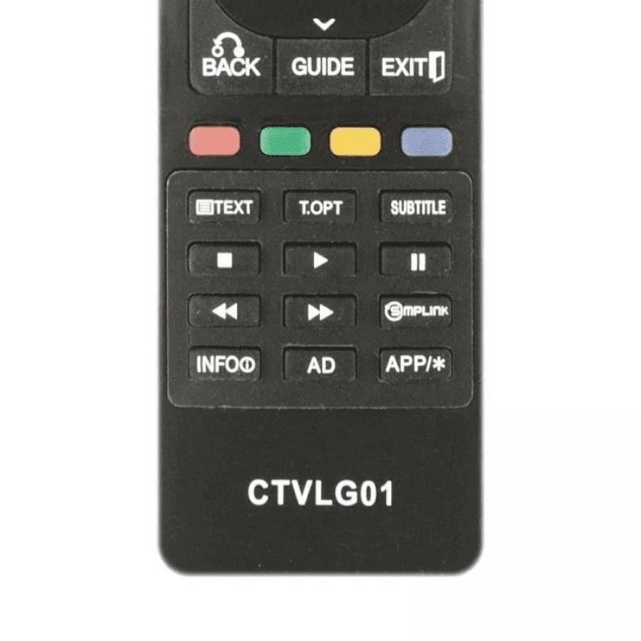 Mando para TV LG CTVLG01 compatible con TV LG