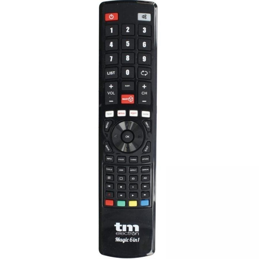 Mando Universal Magic 6 en 1 para TV Samsung/ LG/ Sony/ Panasonic/ Philips/ Hisense