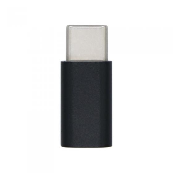 Adaptador USB 2.0 Tipo-C Aisens A108-0414/ USB Tipo-C Macho - Micro USB Hembra
