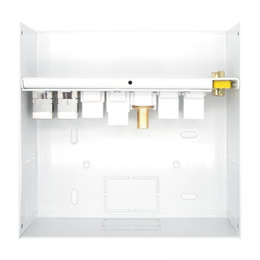 Caja de Conexiones Aisens A127-0720/ VGA - 2x HDMI - Jack 3.5 - USB Tipo-C - USB - 2x RJ45