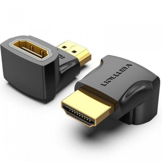Adaptador HDMI 4K 90º Vention AIOB0/ HDMI Macho a HDMI Hembra