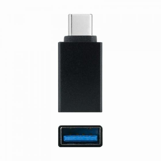 Adaptador USB 3.1 Nanocable 10.02.0010/ USB Hembra - USB Tipo-C Macho