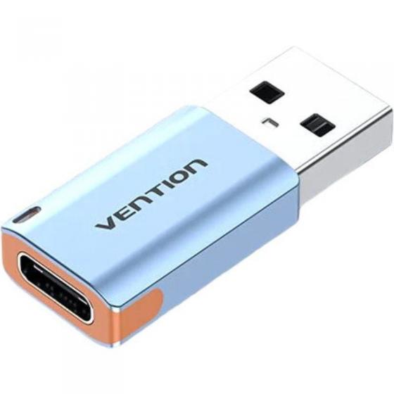 Adaptador USB 3.1 Vention CUAH0/ USB Tipo-C Hembra - USB Macho/ Gris