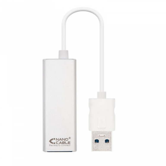 Adaptador USB 3.0 - RJ45 Nanocable 10.03.0401 1000Mbps