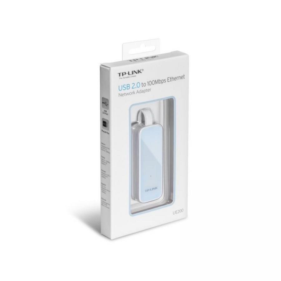 Adaptador USB - RJ45 TP-Link UE200/ 100Mbps