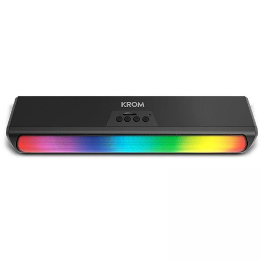 Barra de Sonido con Bluetooth Krom K-POP/ 6W/ 2.0
