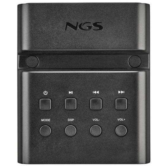 Torre de Sonido con Bluetooth NGS SKY CHARM PRO/ 80W/ 2.0/ Negra