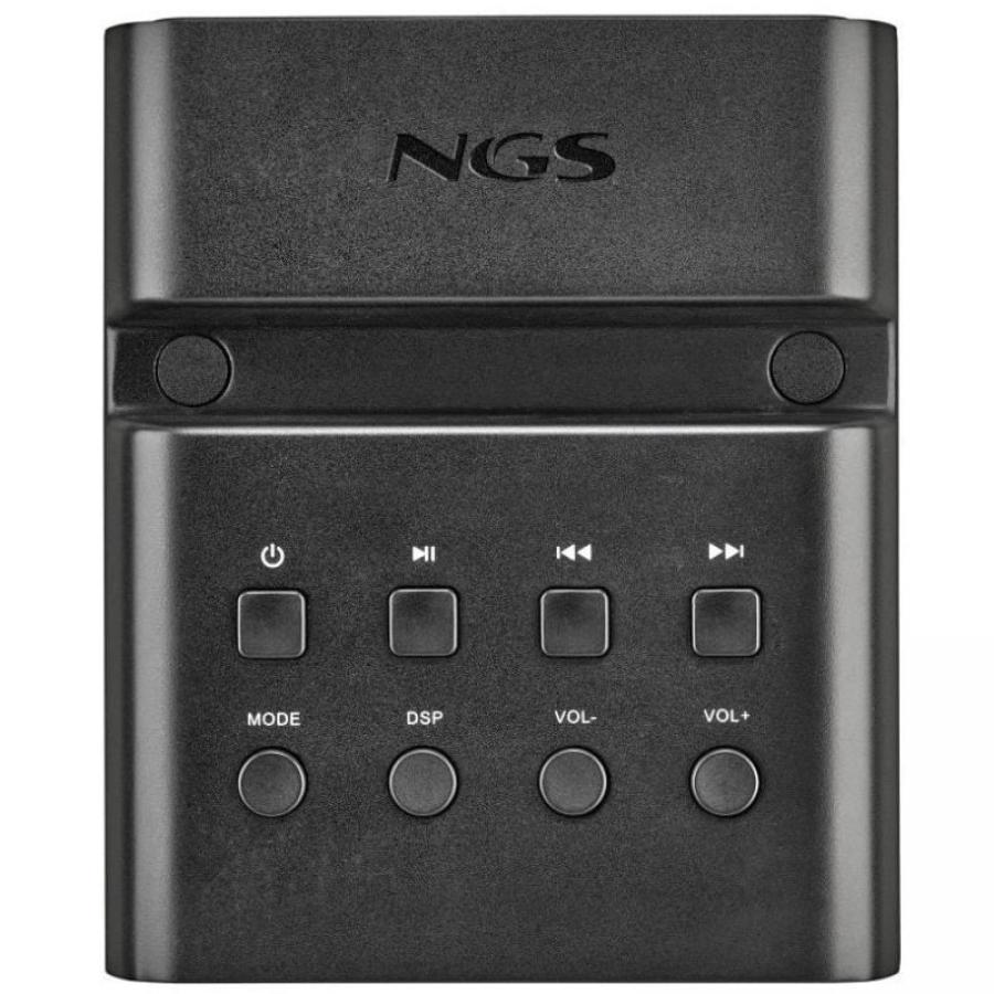 Torre de Sonido con Bluetooth NGS SKY CHARM PRO/ 80W/ 2.0/ Blanca