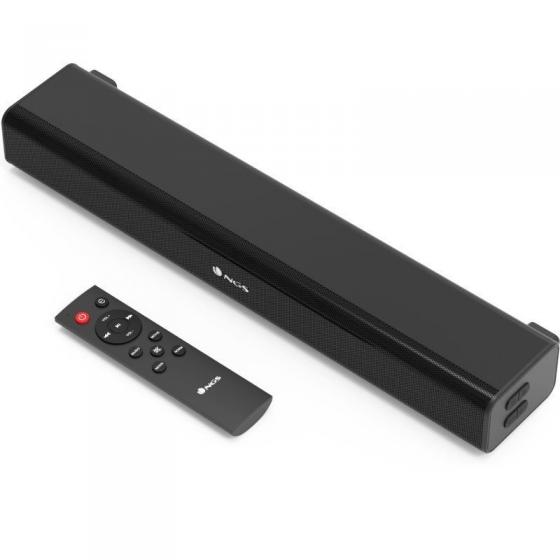 Barra de Sonido con Bluetooth NGS Subway/ 40W/ 2.0/ Negra