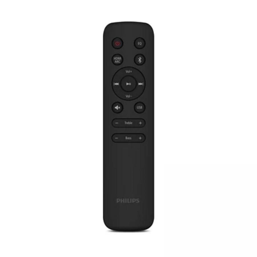 Barra de Sonido con Bluetooth Philips TAB4000/10/ 60W/ 2.0/ Negra