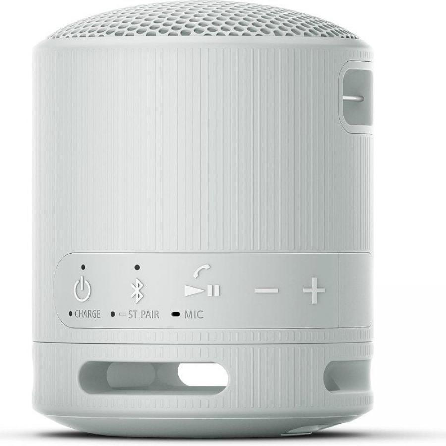 Altavoz Portable con Bluetooth Sony XB100/ 2.0/ Gris Claro