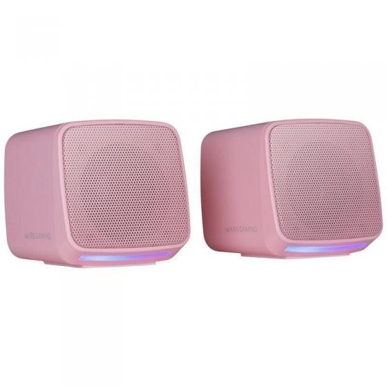 Altavoces Mars Gaming MS-PRO/ 10W/ 1.0/ Rosas