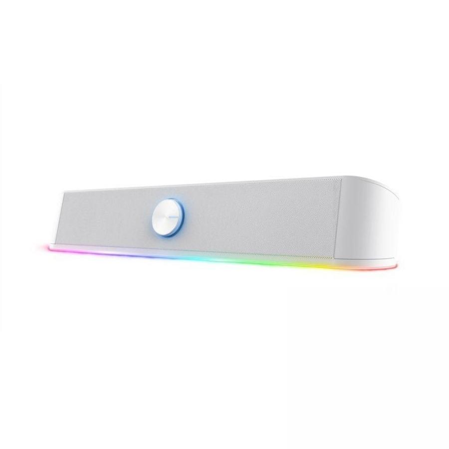 Barra de Sonido Trust Gaming GXT 619 Thorne/ 12W/ 2.0/ Blanca