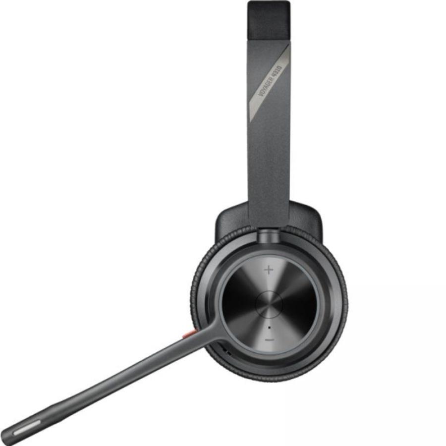 Auricular Inalámbrico Poly Voyager 4310 + Adaptador BT700 + Base de Carga/ con Micrófono/ Bluetooth/ Negro