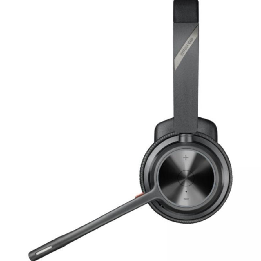 Auricular Inalámbrico Poly Voyager 4310 + Adaptador BT700 + Base de Carga/ con Micrófono/ Bluetooth/ Negro