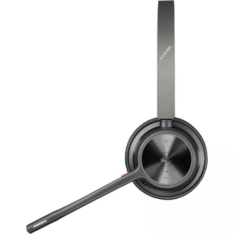 Auriculares Inalámbricos Poly Voyager 4320 para Microsoft Teams + Adaptador BT700/ con Micrófono/ Bluetooth/ Negros