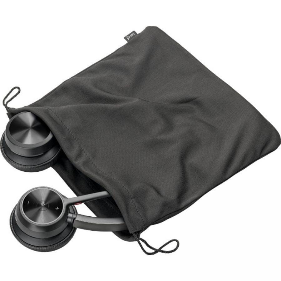 Auriculares Inalámbricos Poly Voyager 4320 para Microsoft Teams + Adaptador BT700/ con Micrófono/ Bluetooth/ Negros