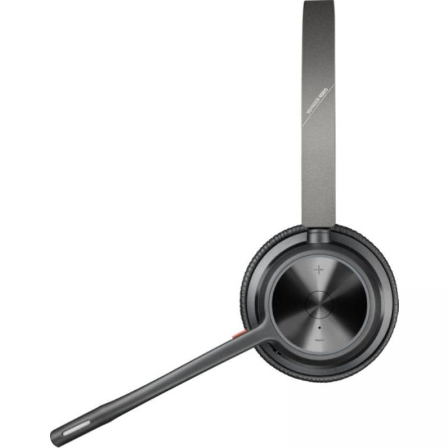Auriculares Inalámbricos Poly Voyager 4320 + Adaptador BT700 + Base de Carga/ con Micrófono/ Bluetooth/ Negros