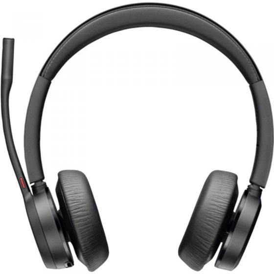 Auriculares Inalámbricos Poly Voyager 4320-M para Microsoft Teams + Adaptador BT700 + Base de Carga/ con Micrófono/ Bluetooth/ N