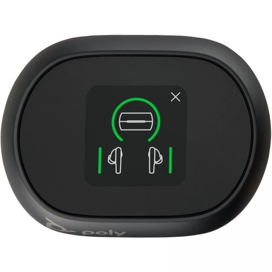 Auriculares Bluetooth Poly Voyager Free 60+ UC M con estuche de carga + Adaptador BT700/ Autonomía 10h/ Negros