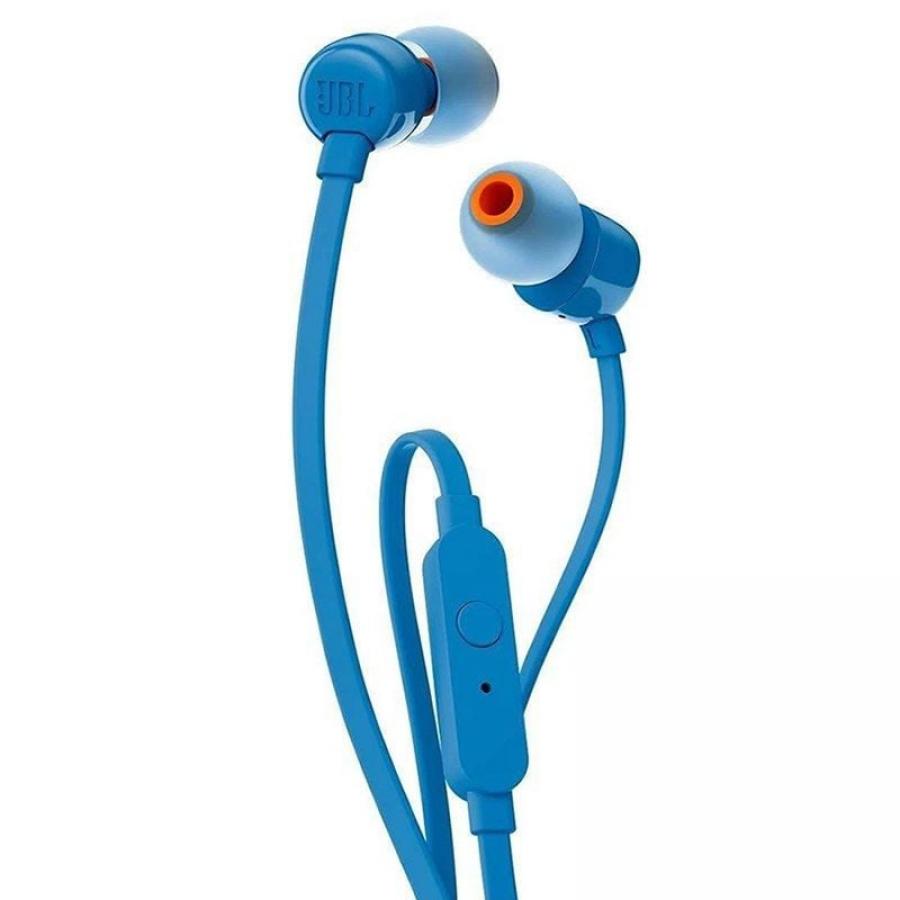Auriculares Intrauditivos JBL Tune 110/ con Micrófono/ Jack 3.5/ Azules