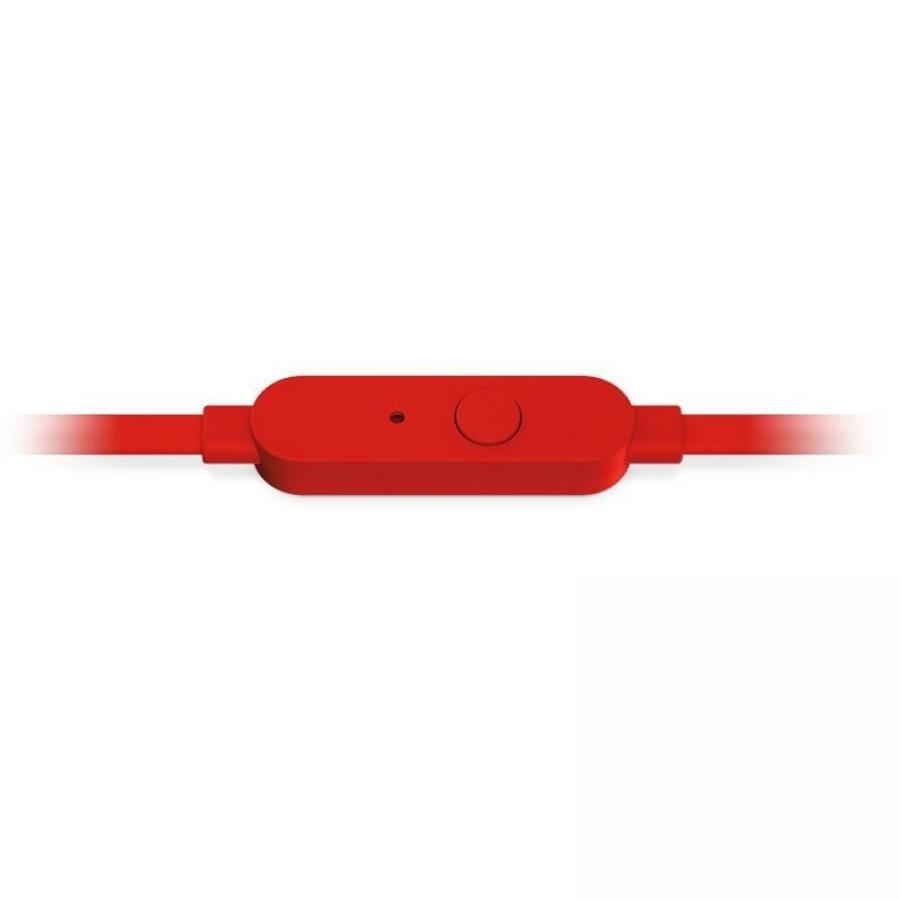 Auriculares Intrauditivos JBL T110/ con Micrófono/ Jack 3.5/ Rojos
