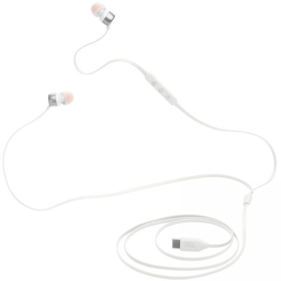 Auriculares Intrauditivos JBL Tune 310C/ con Micrófono/ Blancos