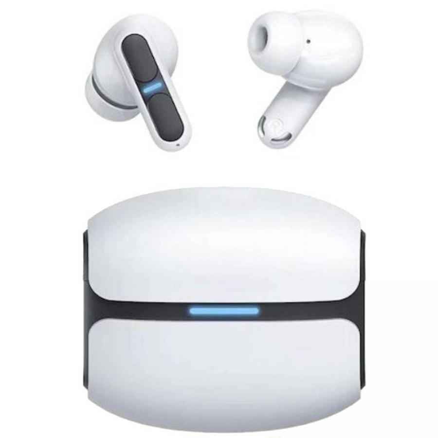 Auriculares Bluetooth Leotec TWS Gaming Nebula Fit con estuche de carga/ Autonomía 7.5h/ Blancos